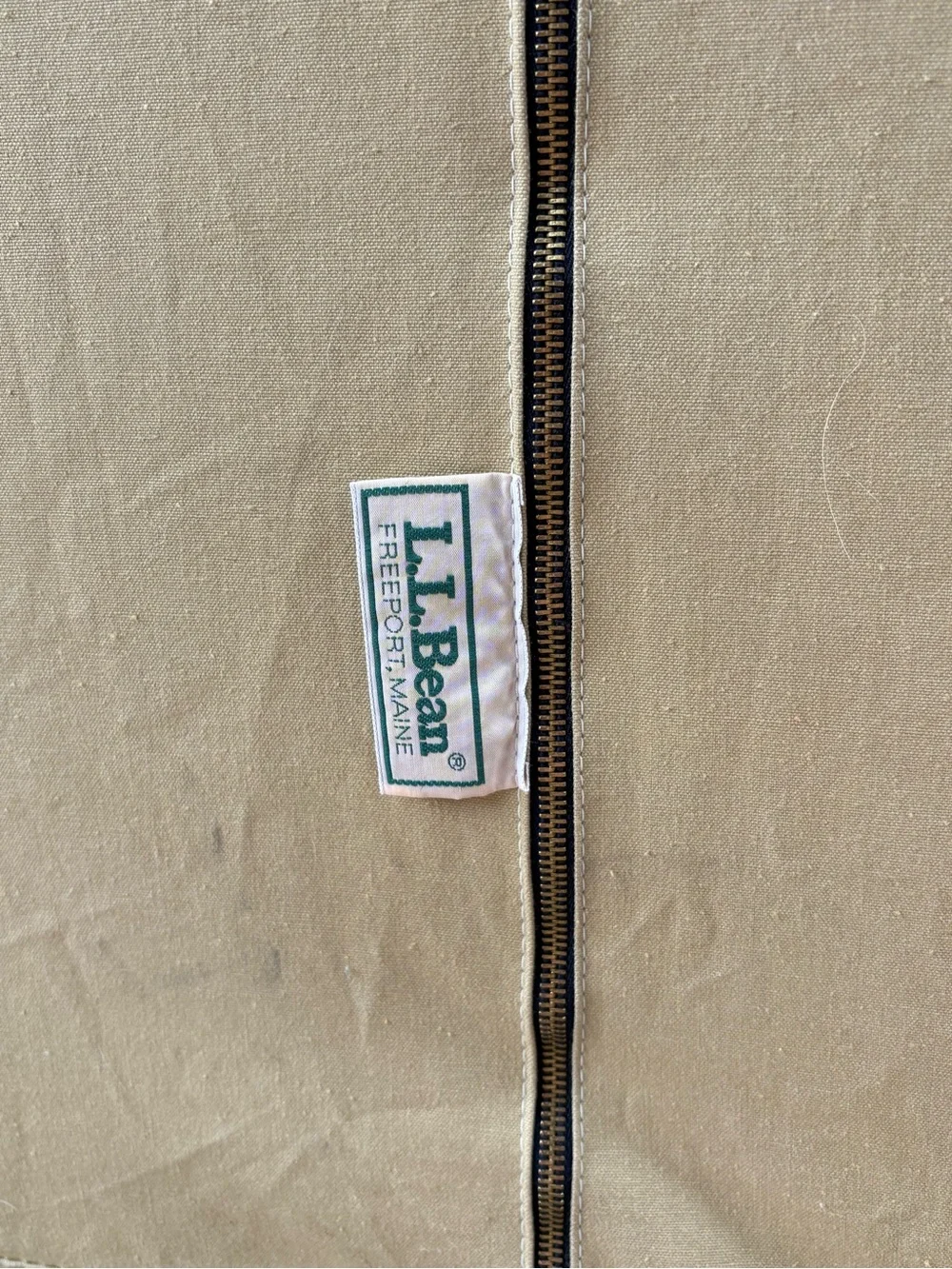 Vintage LL Bean Cedar & Canvas Camp Closet Wardrobe Outdoors VTG 70s Mid-Century